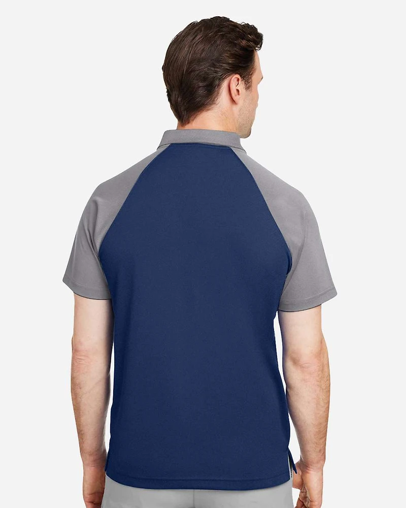 Polo Colorblock de Protection Contre l’Accrochage pour Homme
