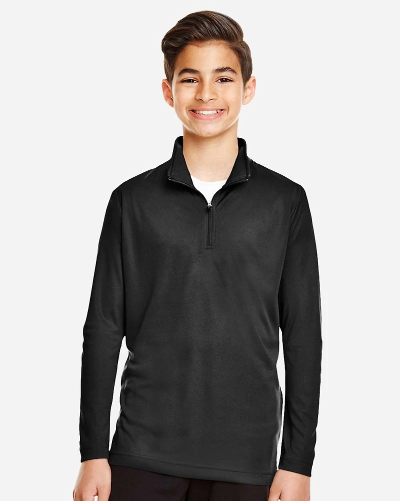 Youth Zone Performance Quarter-Zip Pullover | T-Shirt Time