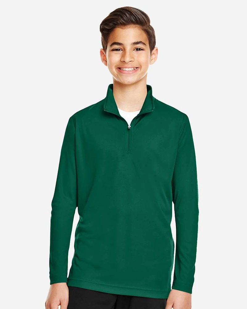 Youth Zone Performance Quarter-Zip Pullover | T-Shirt Time