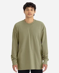 Unisex Heavyweight Long Sleeve T-Shirt | Time