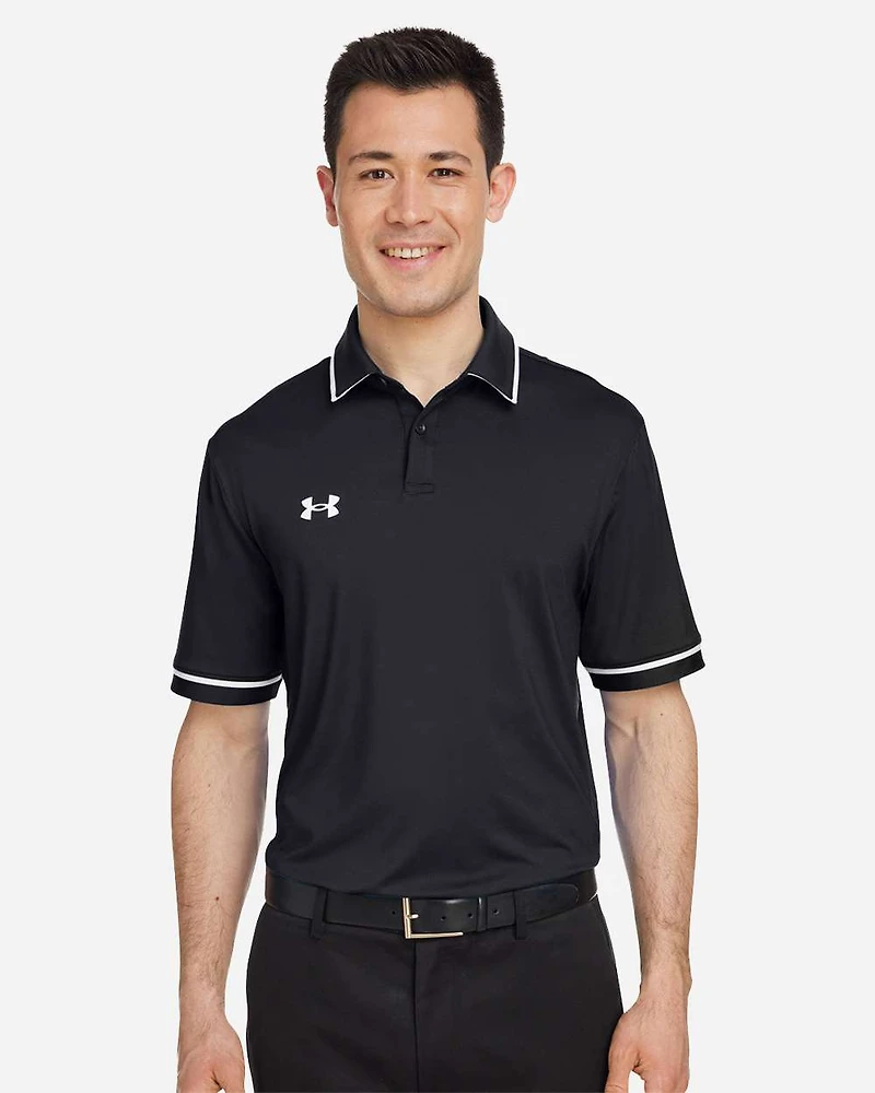 Men's Tipped Teams Performance Polo | T-Shirt Time