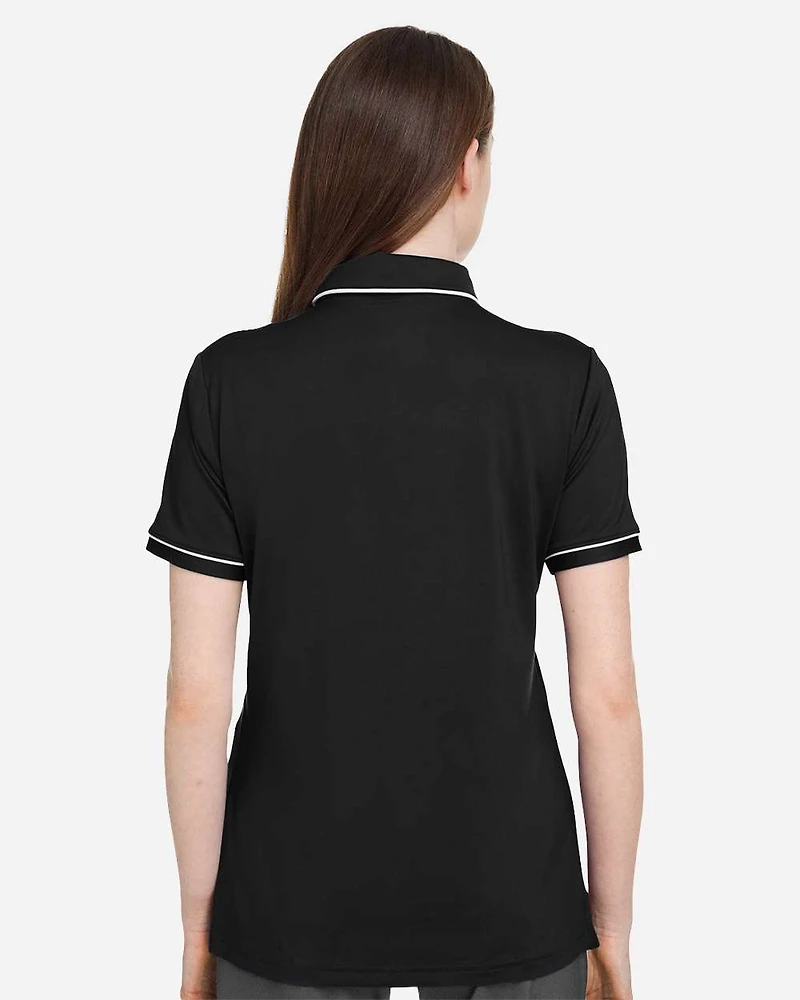 Women's Tipped Teams Performance Polo | T-Shirt Time