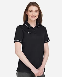 Women's Tipped Teams Performance Polo | T-Shirt Time