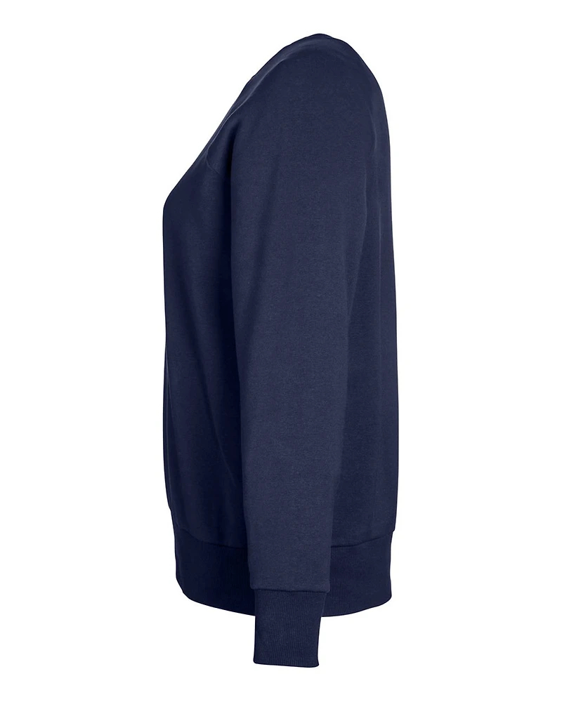 Sweat-shirt à col ras du cou en molleton Rival pour femmes