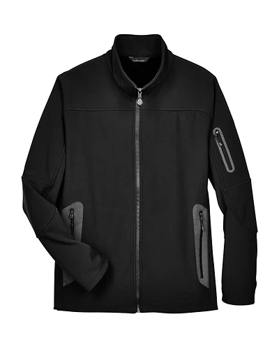 Men's Three Layer Fleece Bonded Shell Technical Jacket | T-Shirt Time