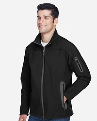 Men's Three Layer Fleece Bonded Shell Technical Jacket | T-Shirt Time