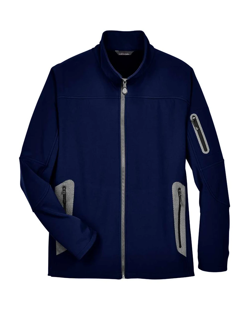 Men's Three Layer Fleece Bonded Shell Technical Jacket | T-Shirt Time