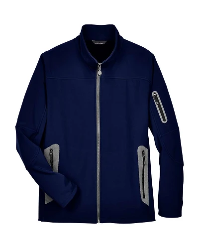 Men's Three Layer Fleece Bonded Shell Technical Jacket | T-Shirt Time
