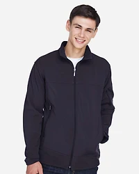 Men's Three Layer Fleece Performance Soft Shell Jacket | T-Shirt Time