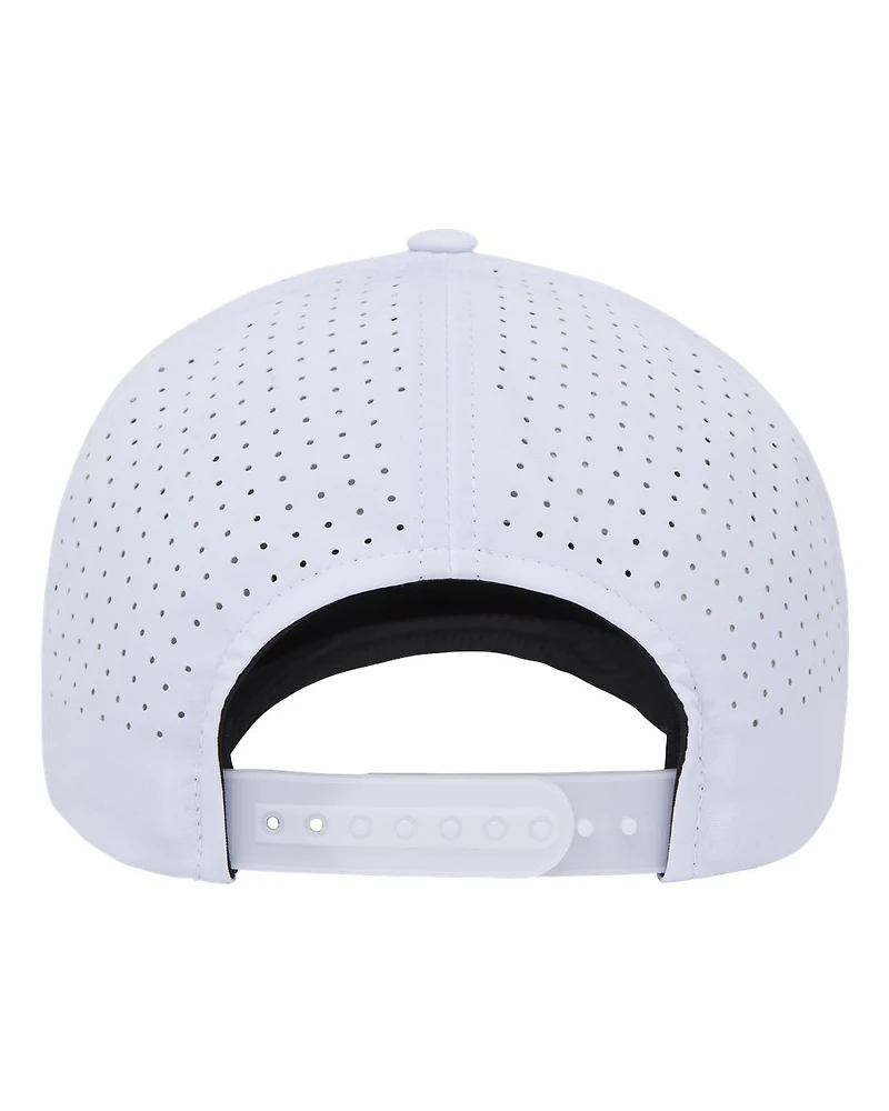 Casquette Snapback à Cinq Panneaux avec Capuchon Perforé