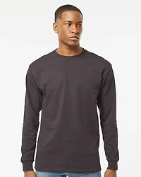 Unisex Gold Soft Touch Long Sleeve T-Shirt | Time
