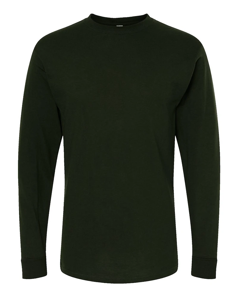 Unisex Gold Soft Touch Long Sleeve T-Shirt | Time