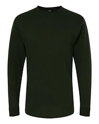 Unisex Gold Soft Touch Long Sleeve T-Shirt | Time