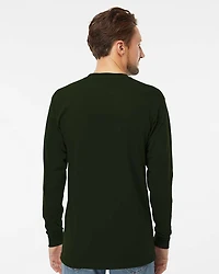 Unisex Gold Soft Touch Long Sleeve T-Shirt | Time