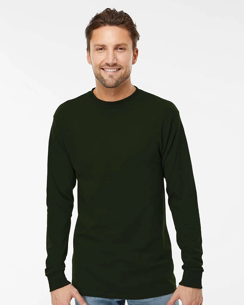 Unisex Gold Soft Touch Long Sleeve T-Shirt | Time