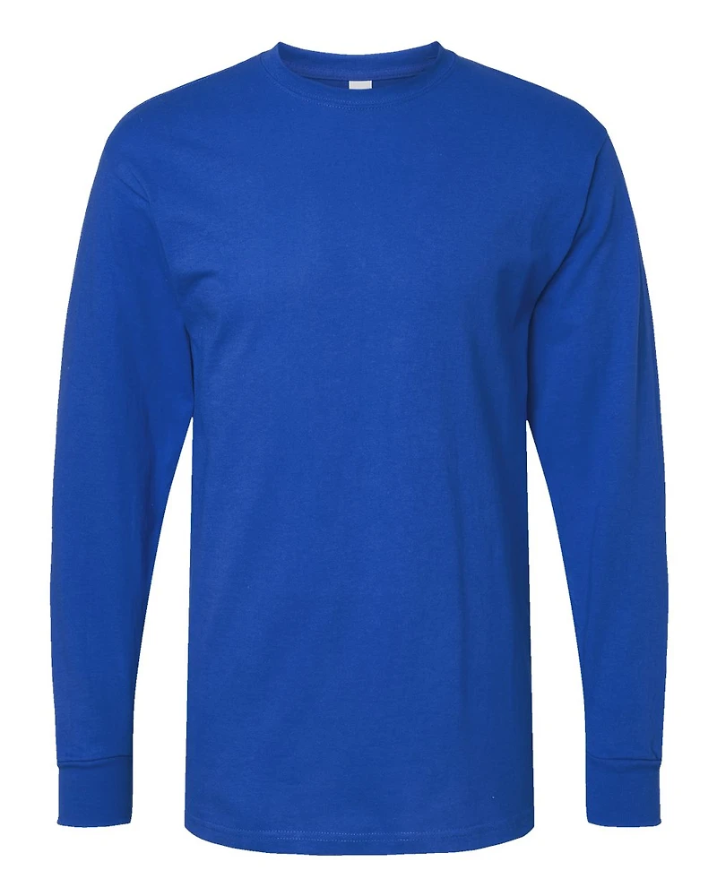 Unisex Gold Soft Touch Long Sleeve T-Shirt | Time