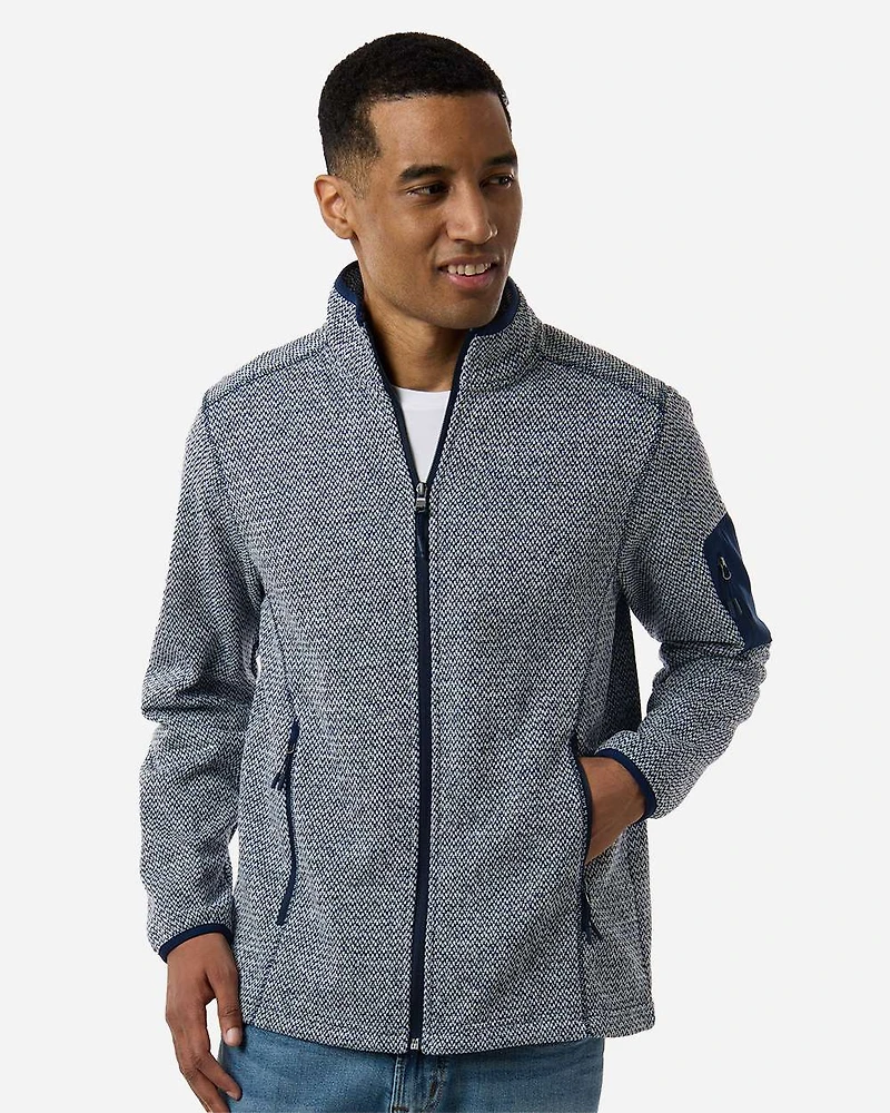 Men's Jasper Full-Zip Fleece Jacket | T-Shirt Time