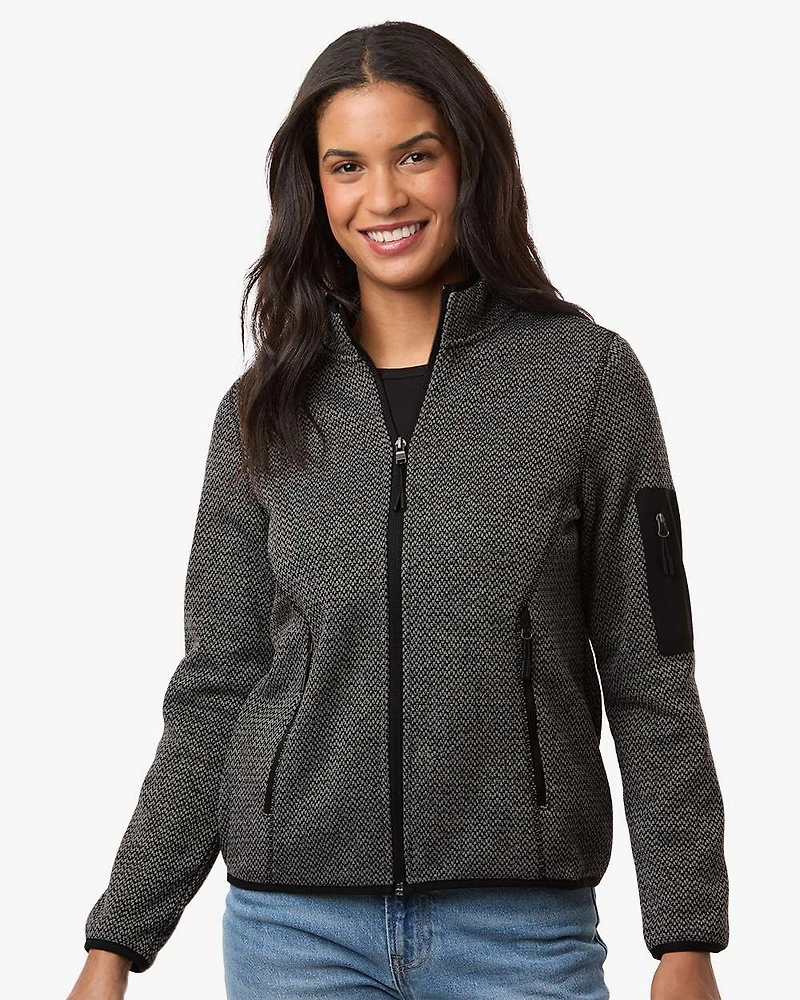 Women's Jasper Full-Zip Fleece Jacket | T-Shirt Time