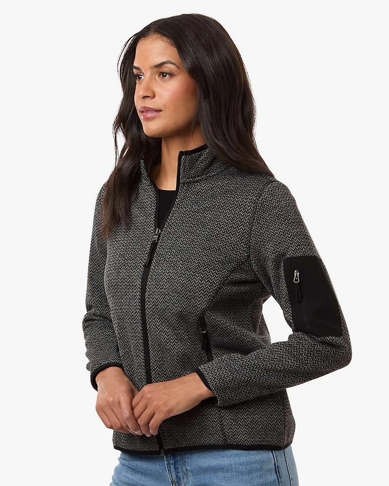 Women's Jasper Full-Zip Fleece Jacket | T-Shirt Time