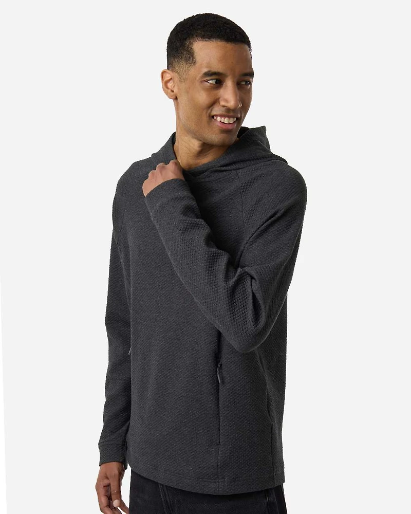 Men's Spirit Textured Hooded Pullover | T-Shirt Time