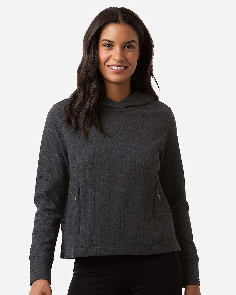 Women's Spirit Textured Hooded Pullover | T-Shirt Time