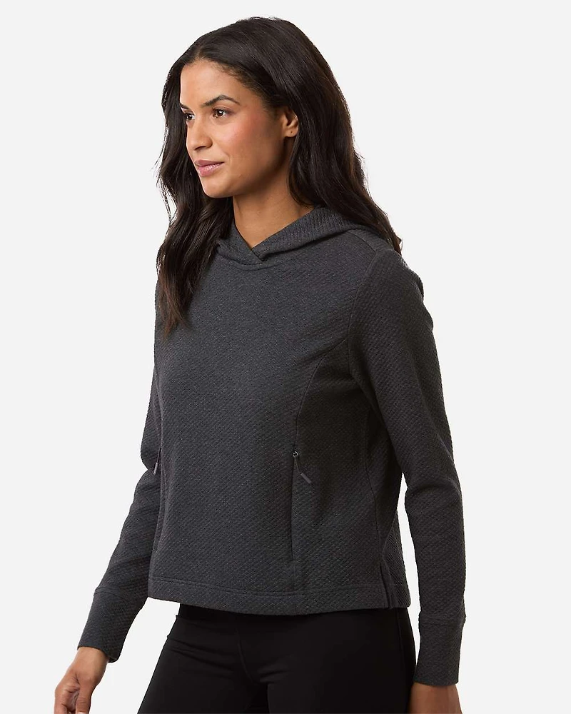 Women's Spirit Textured Hooded Pullover | T-Shirt Time