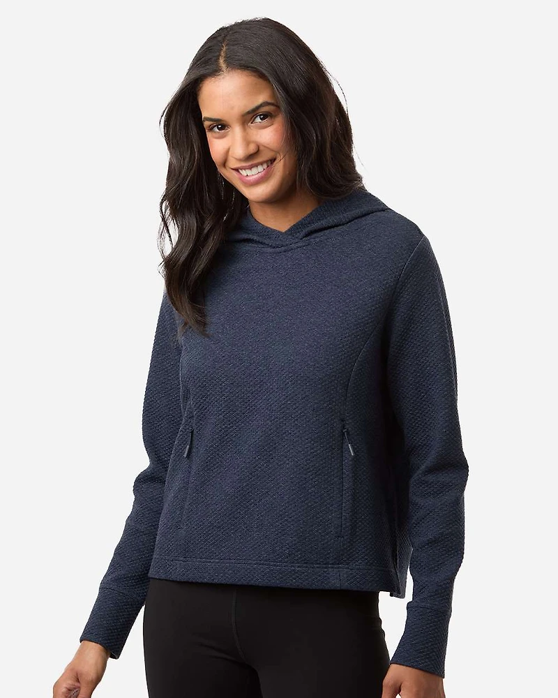 Pull à Capuche Texturé Spirit pour Femme