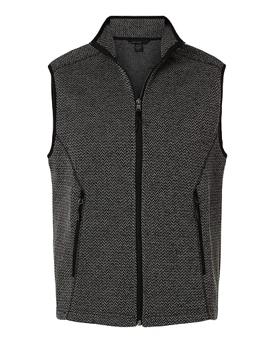 Men's Jasper Jacquard Fleece Vest | T-Shirt Time