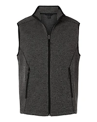Men's Jasper Jacquard Fleece Vest | T-Shirt Time