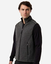 Men's Jasper Jacquard Fleece Vest | T-Shirt Time