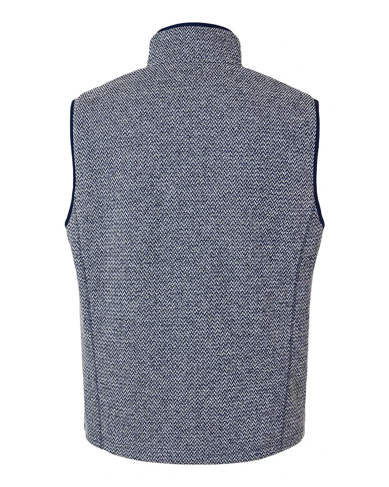 Gilet en Polaire Jacquard Jasper pour Homme