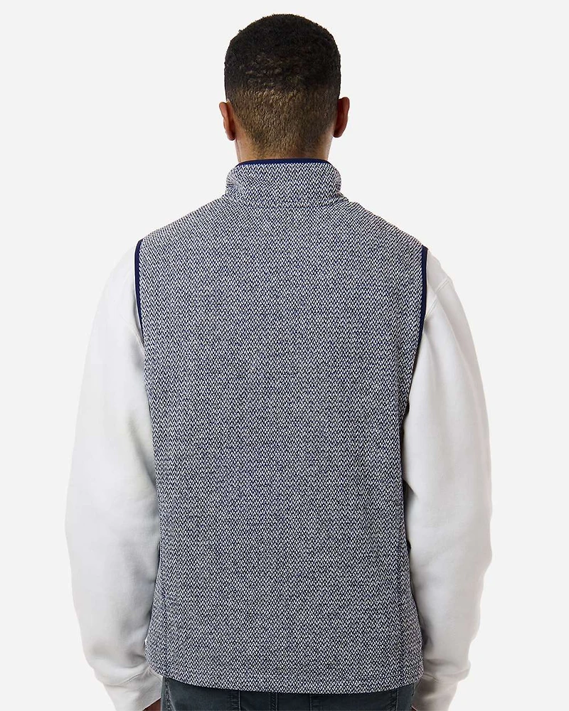 Gilet en Polaire Jacquard Jasper pour Homme