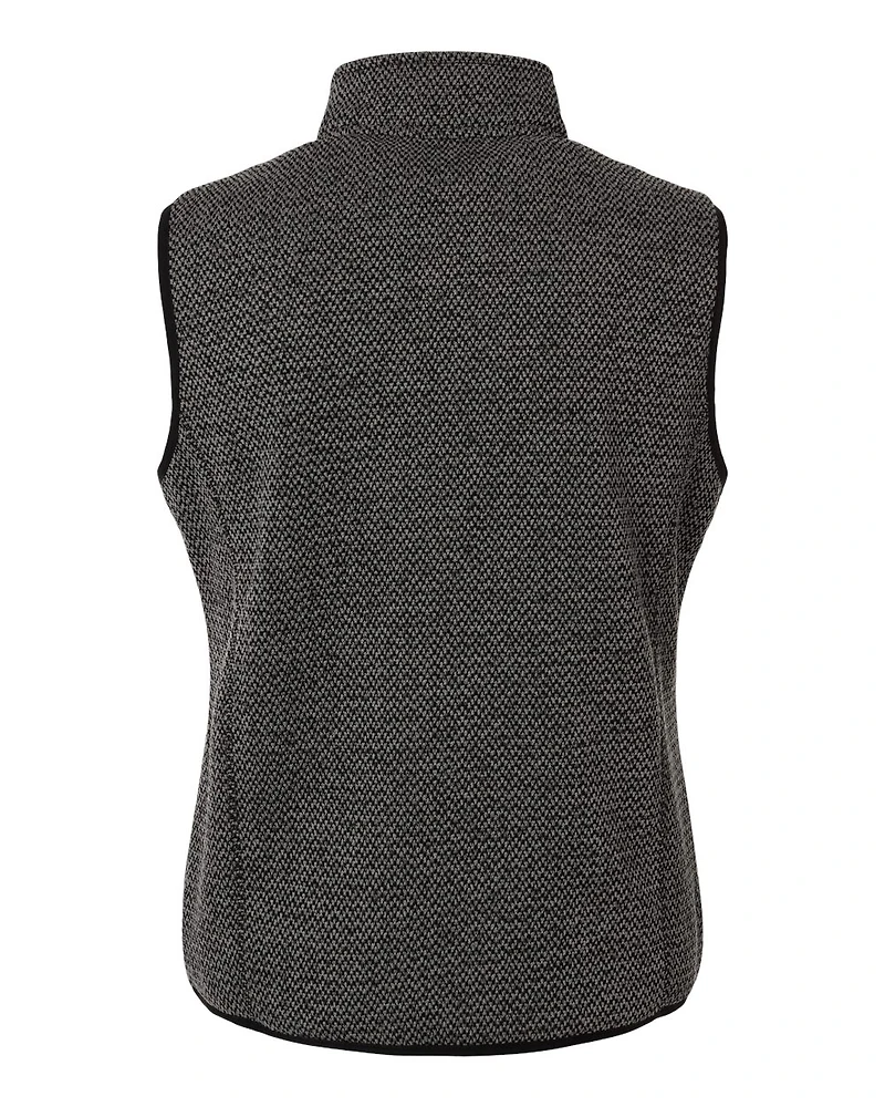 Women's Jasper Jacquard Fleece Vest | T-Shirt Time