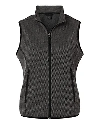 Women's Jasper Jacquard Fleece Vest | T-Shirt Time