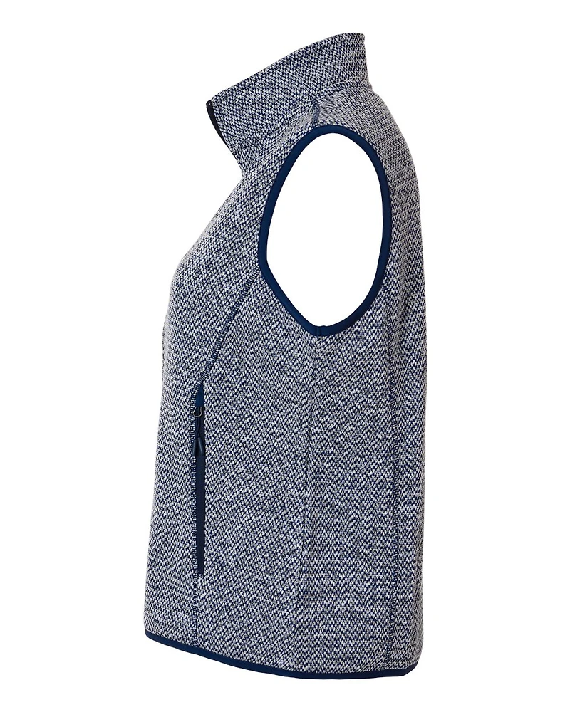 Gilet en Polaire Jacquard Jasper pour Femme