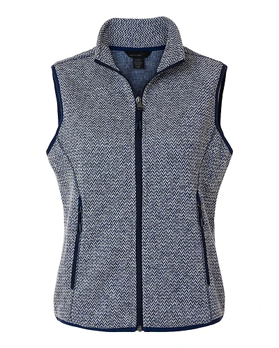 Gilet en Polaire Jacquard Jasper pour Femme | T-Shirt Time