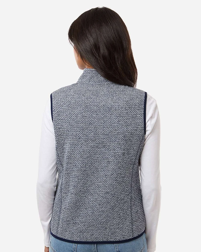 Gilet en Polaire Jacquard Jasper pour Femme