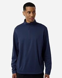 Pull polaire technique à fermeture éclair quart de tour Squad Cadet unisexe | T-Shirt Time