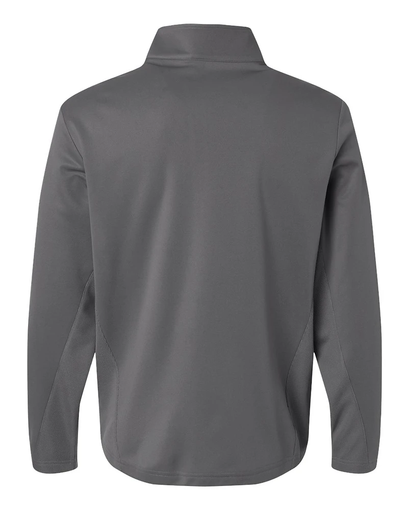 Pull polaire technique à fermeture éclair quart de tour Squad Cadet unisexe | T-Shirt Time