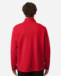 Pull polaire technique à fermeture éclair quart de tour Squad Cadet unisexe | T-Shirt Time