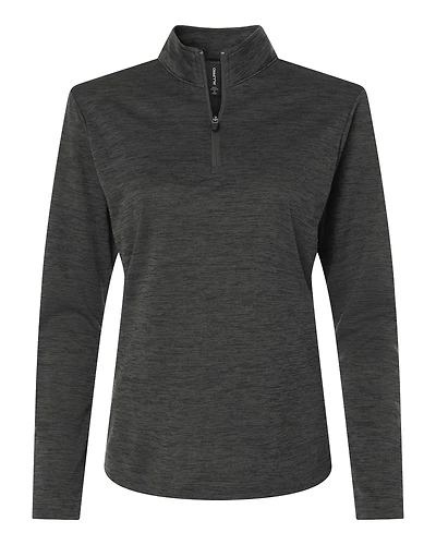 Women's Pro-Lock Performance Mélange Quarter-Zip Pullover | T-Shirt Time