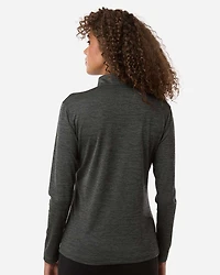 Women's Pro-Lock Performance Mélange Quarter-Zip Pullover | T-Shirt Time