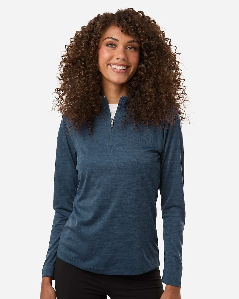 Women’s Pro-Lock Performance Mélange Quarter-Zip Pullover