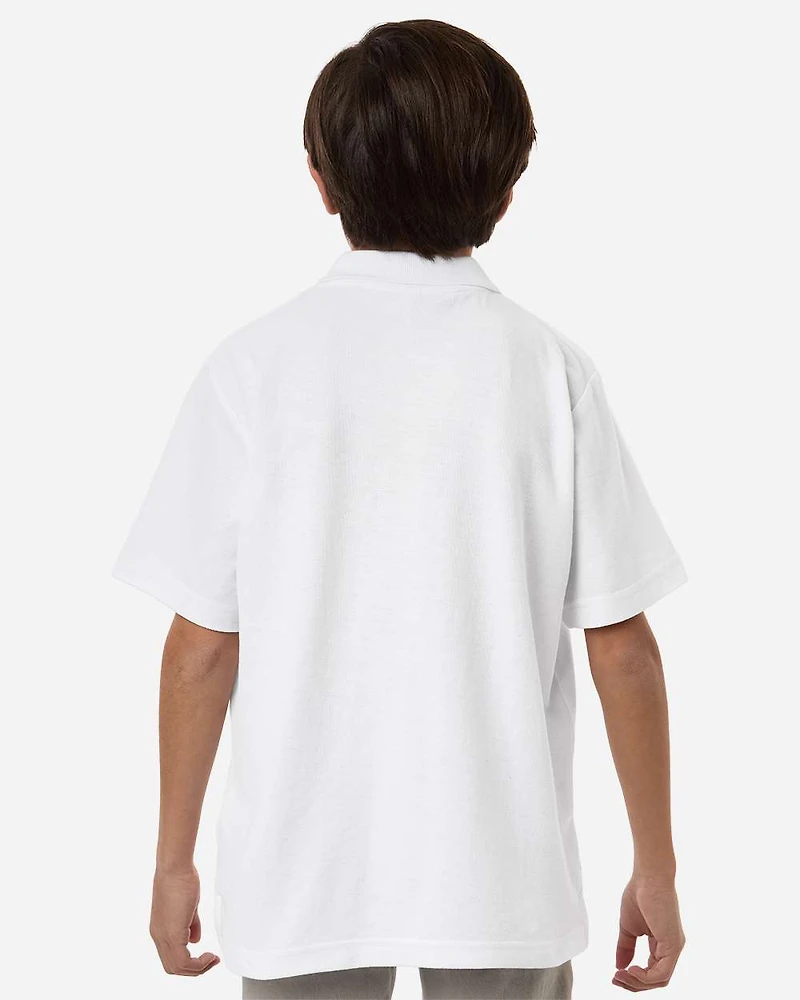 Polo Piqué de Performance CVC Youth Resolve | T-Shirt Time