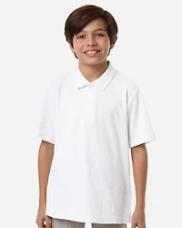 Polo Piqué de Performance CVC Youth Resolve | T-Shirt Time
