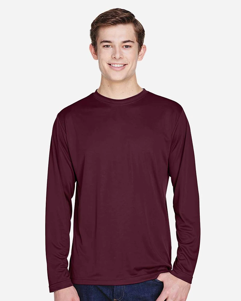 T-shirt Performance à Manches Longues Zone pour Hommes