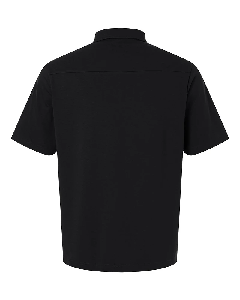 Men's Seaton Pebble Textured Polo | T-Shirt Time