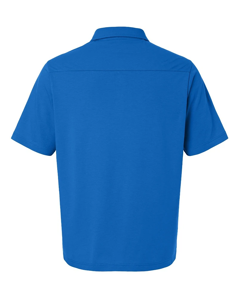 Men's Seaton Pebble Textured Polo | T-Shirt Time