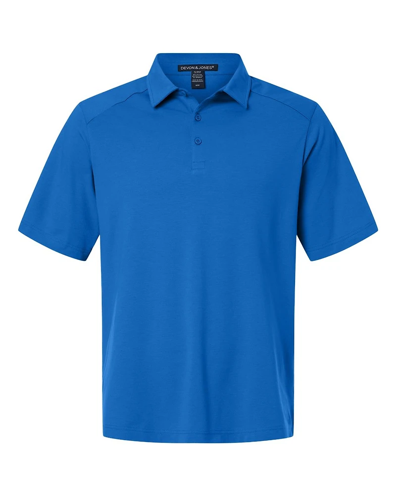 Men's Seaton Pebble Textured Polo | T-Shirt Time