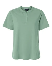 Women's Seaton Pebble Textured Polo | T-Shirt Time